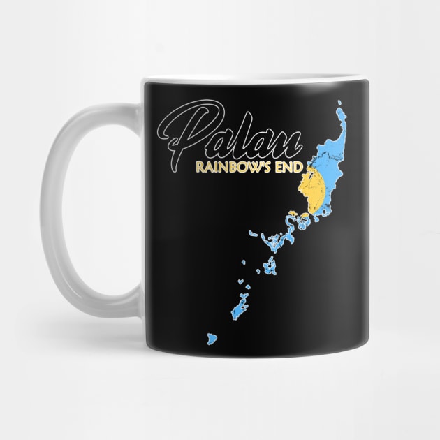 Palau Rainbows End by NicGrayTees